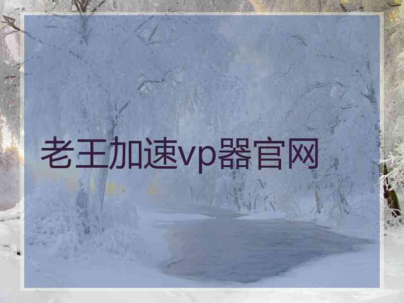 老王加速vp器官网