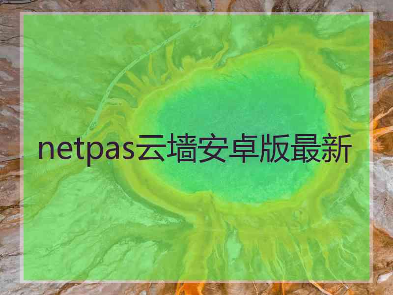 netpas云墙安卓版最新