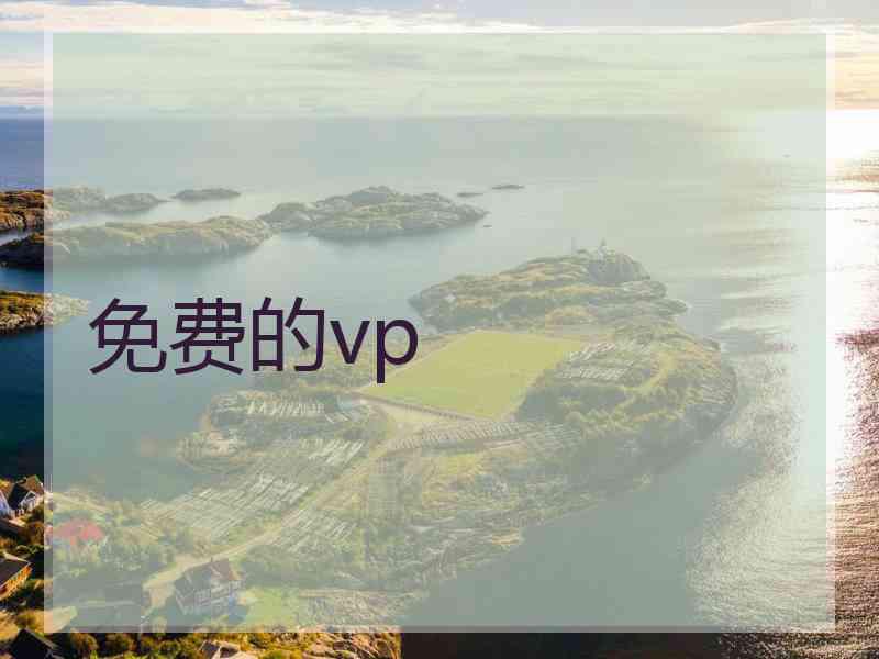 免费的vp