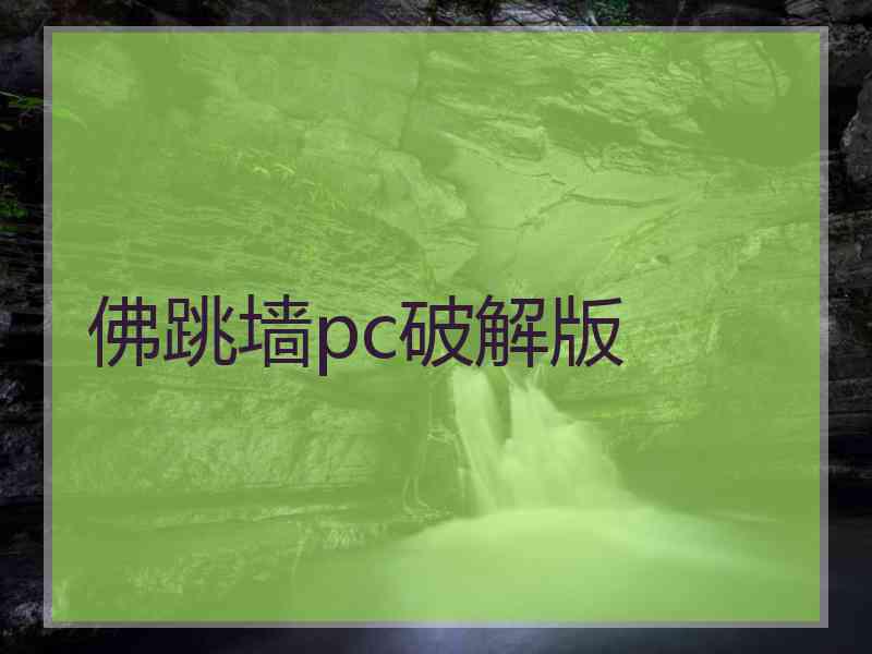 佛跳墙pc破解版