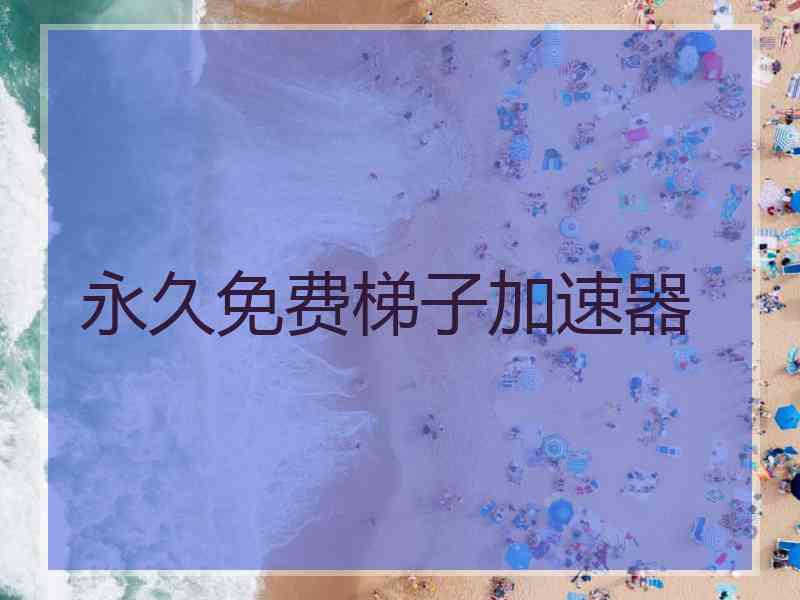 永久免费梯子加速器