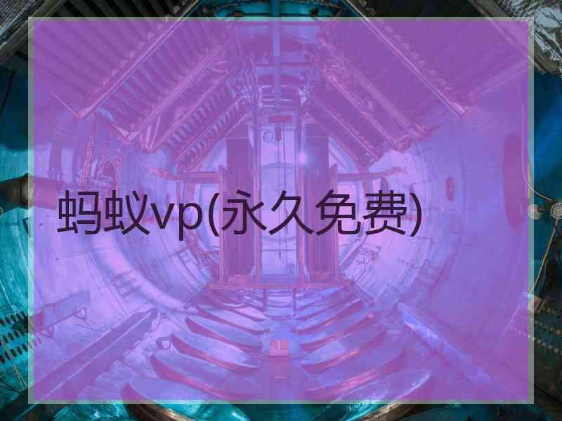 蚂蚁vp(永久免费)