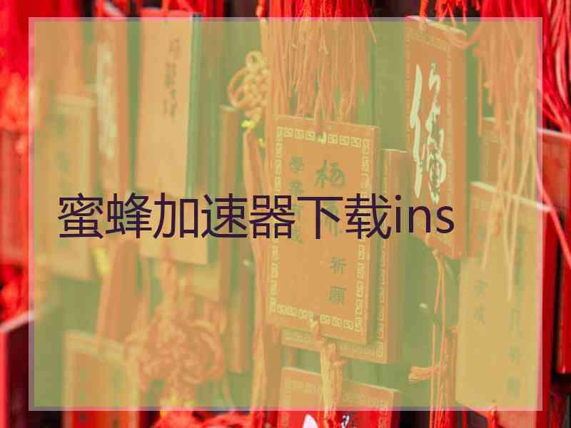 蜜蜂加速器下载ins