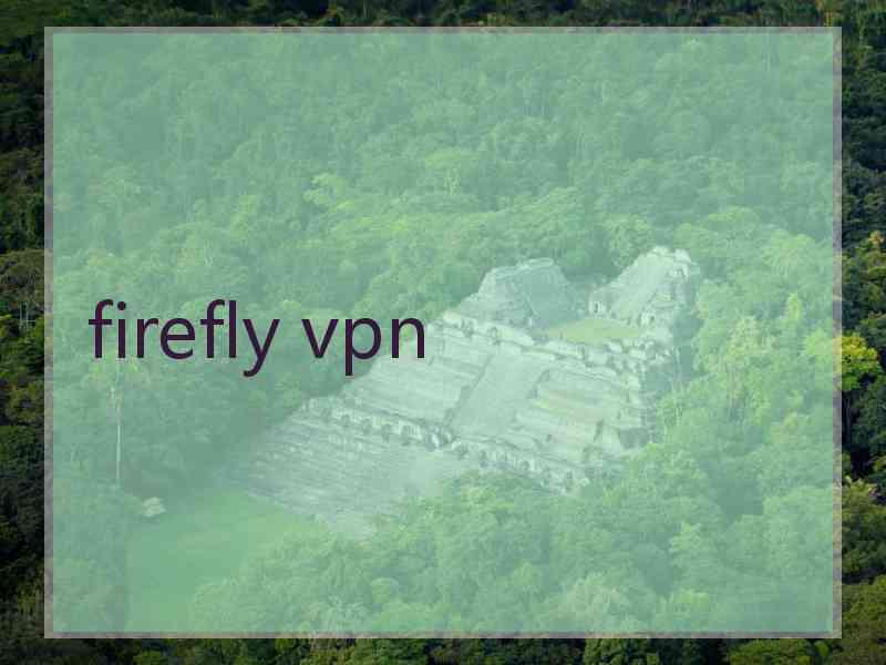 firefly vpn