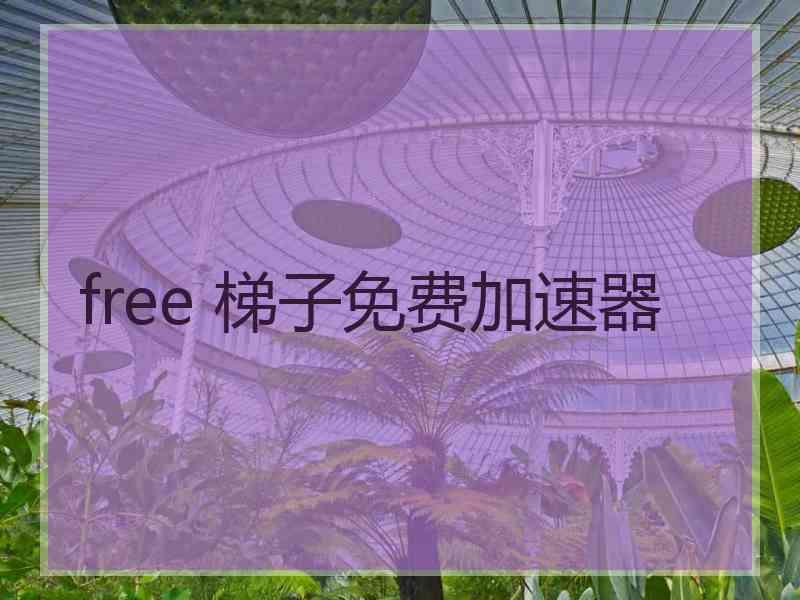 free 梯子免费加速器