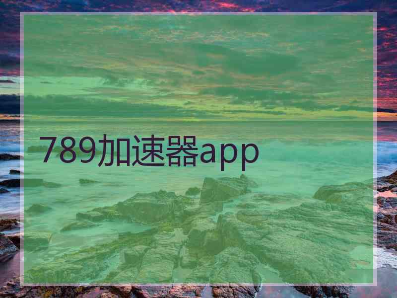 789加速器app