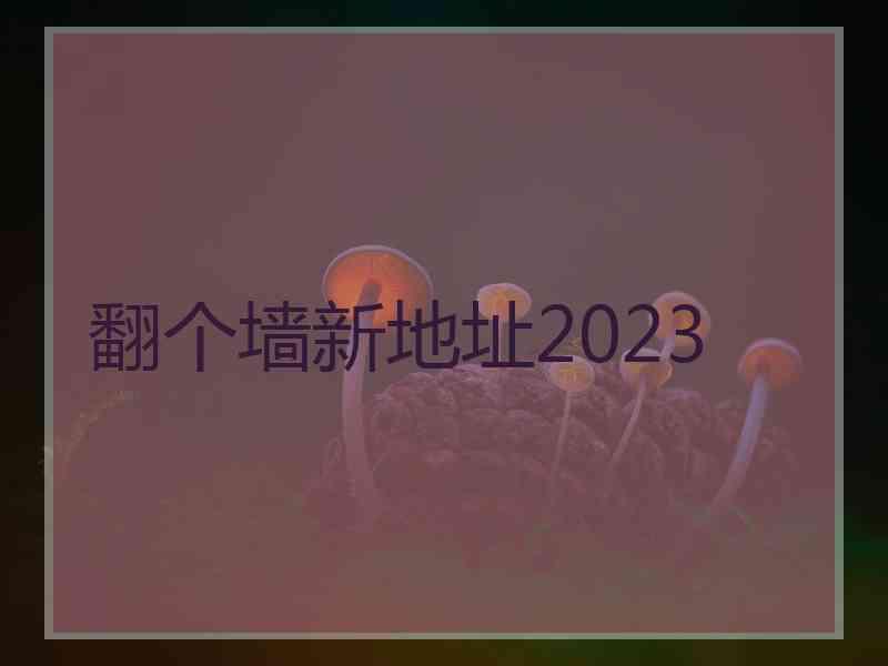 翻个墙新地址2023