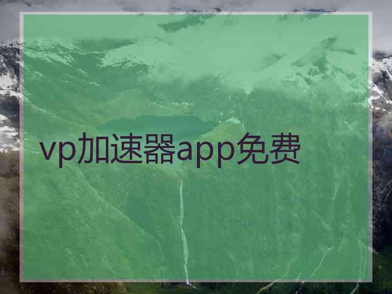 vp加速器app免费