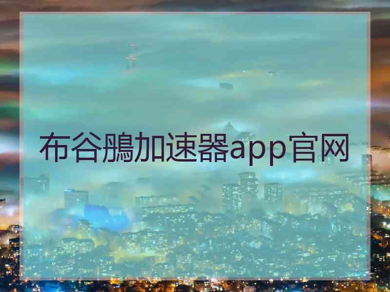 布谷鴅加速器app官网