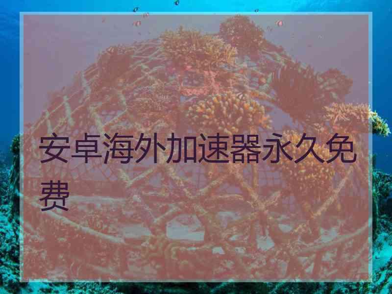 安卓海外加速器永久免费