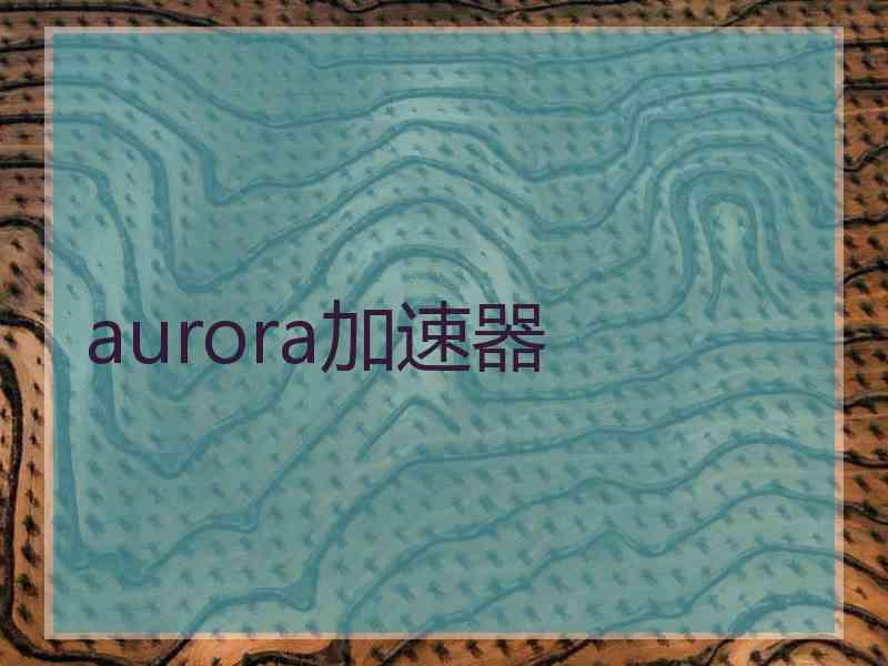 aurora加速器