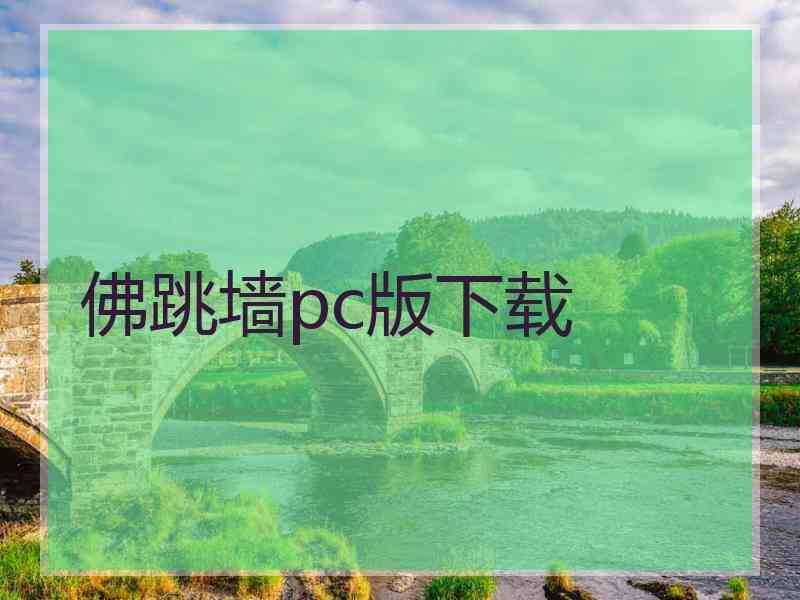 佛跳墙pc版下载